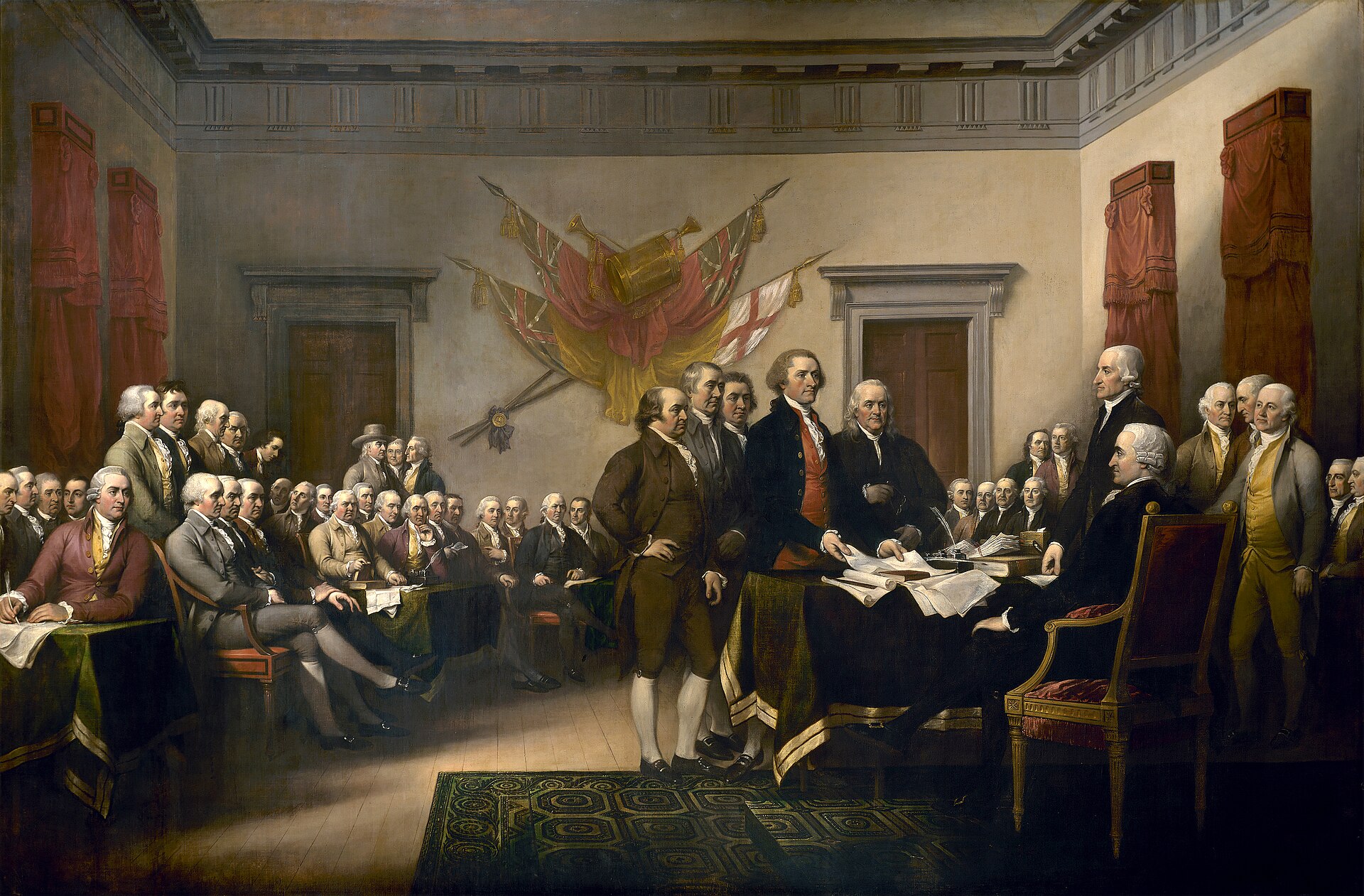 Declaration of Independence - illustration